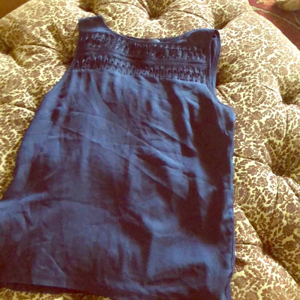 Navy tank top